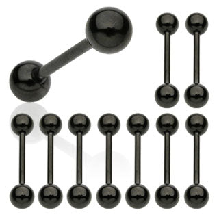 14g Titanium Straight Barbell - Avanti Body Jewelry