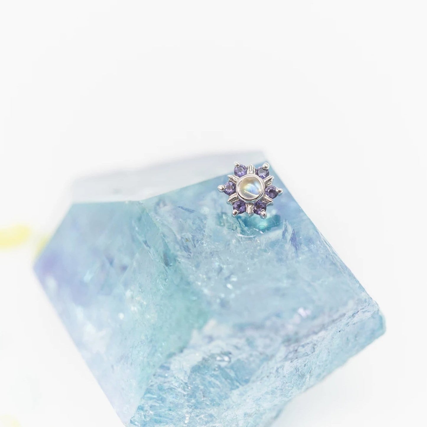 BVLA | Threaded 14k Mini Toltec Tops - Avanti Body Jewelry