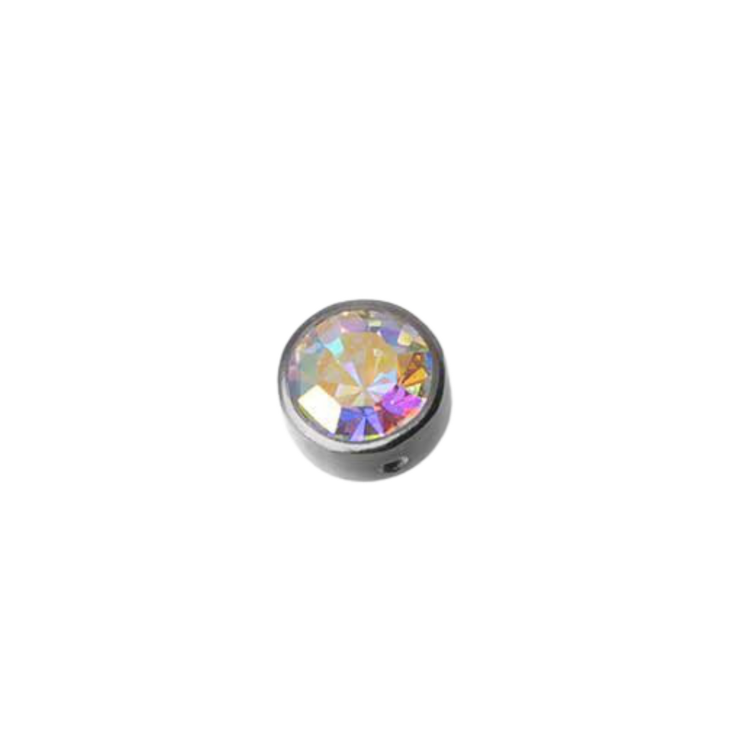 14g Captive Bezel-Set Gem Bead - Avanti Body Jewelry