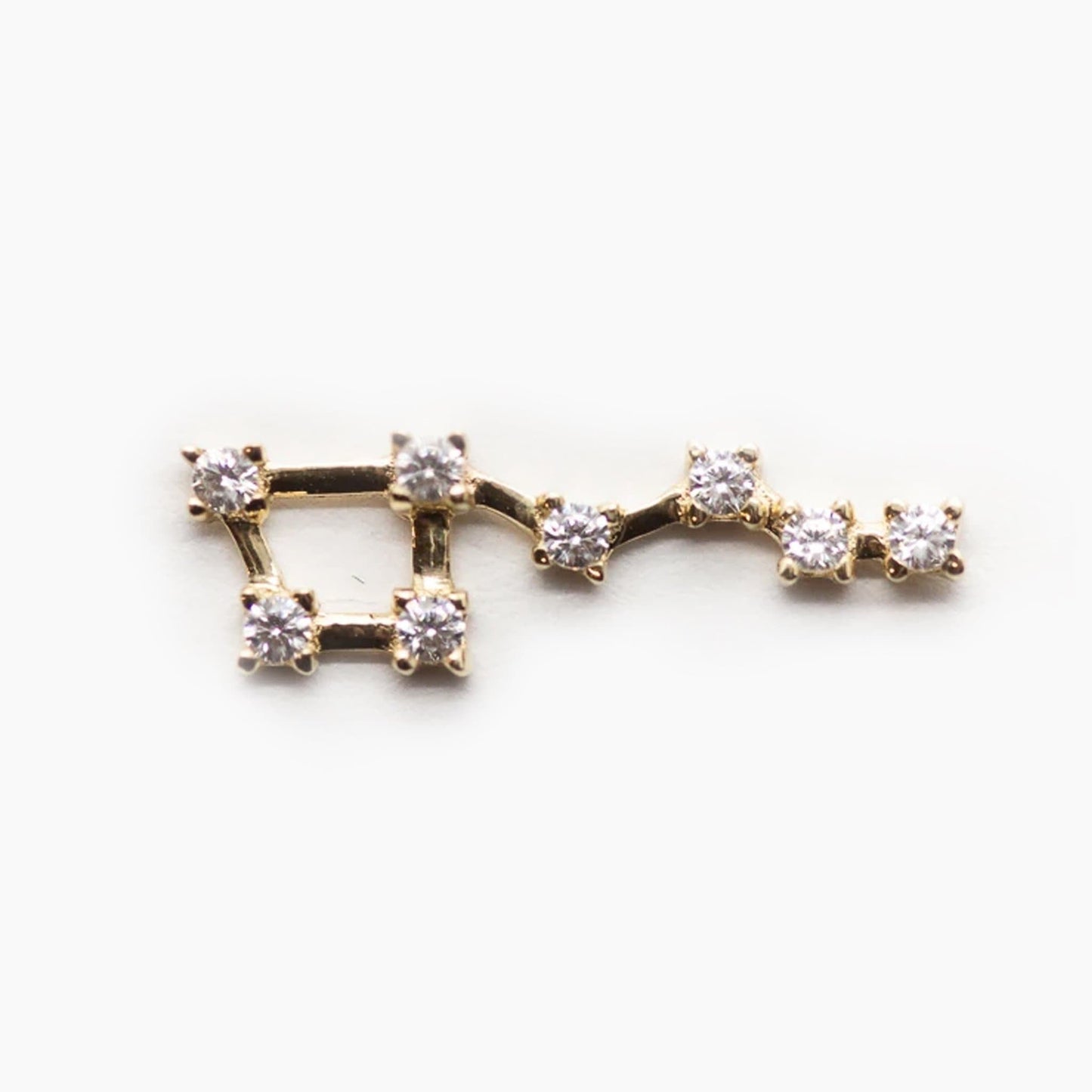 Threadless 14k Gold Constellation Climber Tops For Nose, Ears & Lip - Avanti Body Jewelry