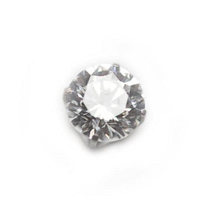 Prong Set Gem | Titanium Threadless Top For Nose, Ears & Lip - Avanti Body Jewelry