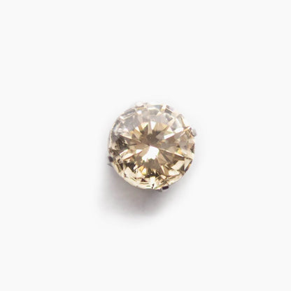 Prong Set Gem | Titanium Threadless Top For Nose, Ears & Lip - Avanti Body Jewelry