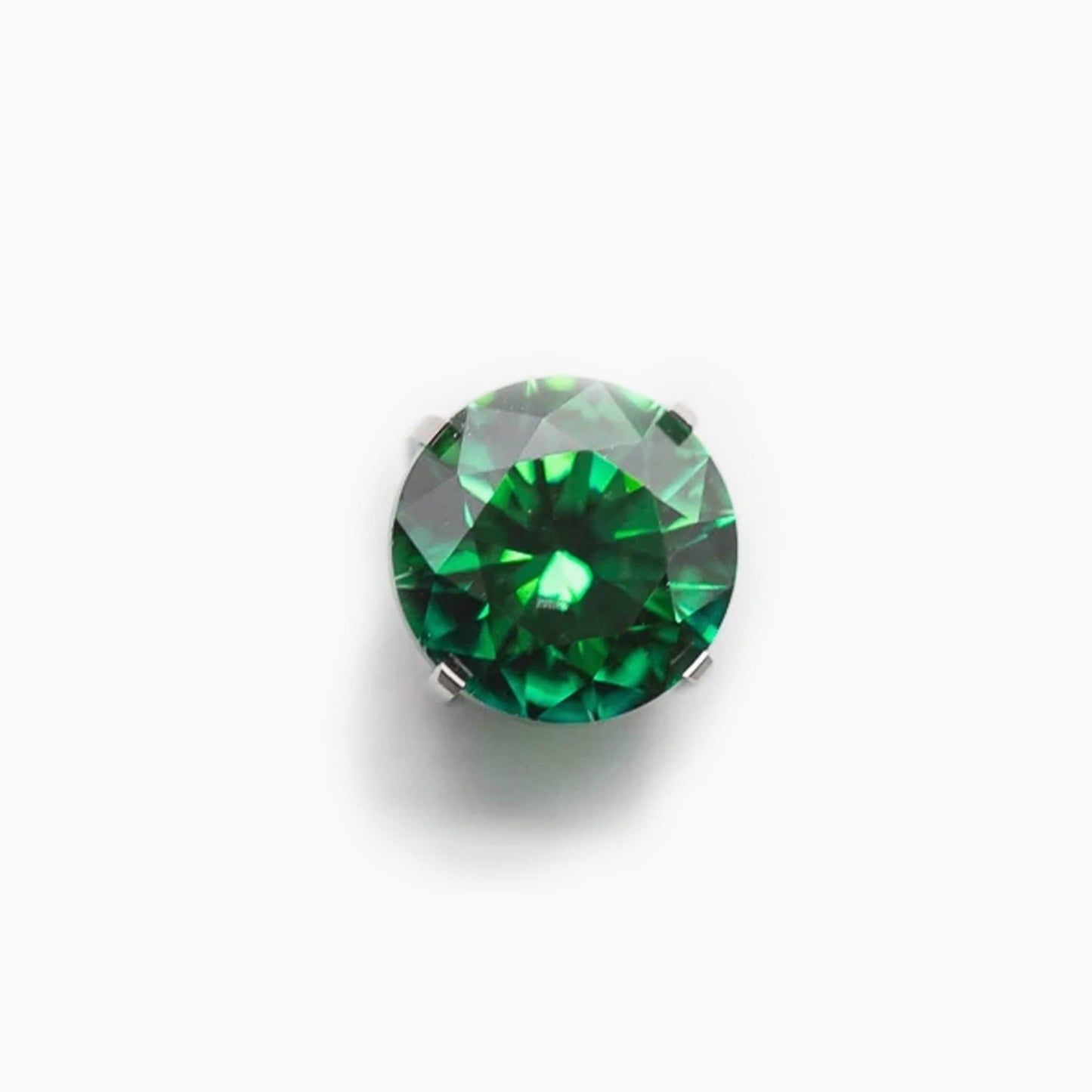 Prong Set Gem | Titanium Threadless Top For Nose, Ears & Lip - Avanti Body Jewelry