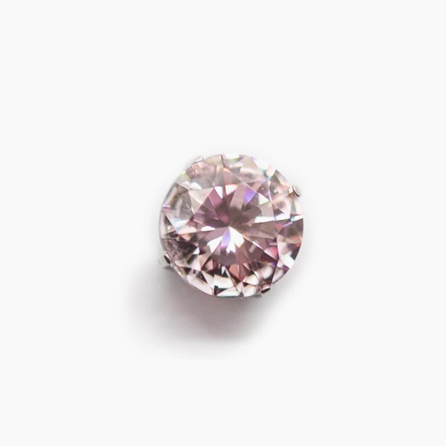 Prong Set Gem | Titanium Threadless Top For Nose, Ears & Lip - Avanti Body Jewelry