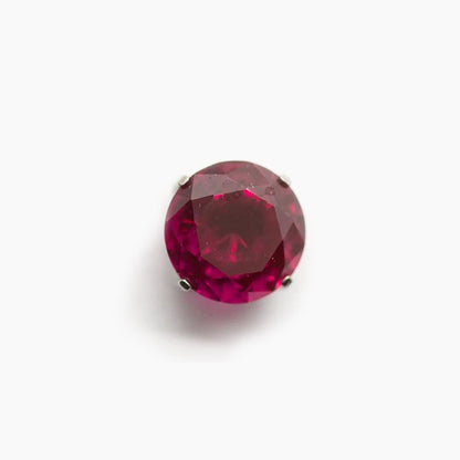 Prong Set Gem | Titanium Threadless Top For Nose, Ears & Lip - Avanti Body Jewelry